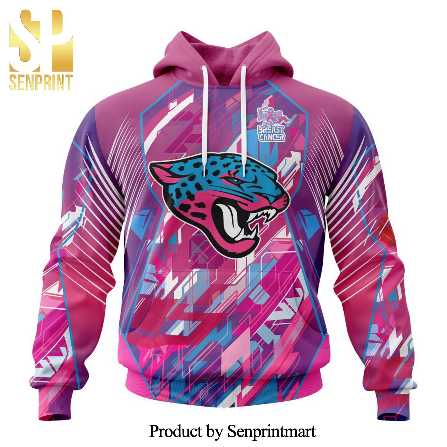 NFL Jacksonville Jaguars For Sport Fans I Pink I Can Fearless Again Breast Cancer All Over Printed Shirt