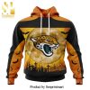 NFL Jacksonville Jaguars Version Camo Realtree Hunting All Over Printed Shirt