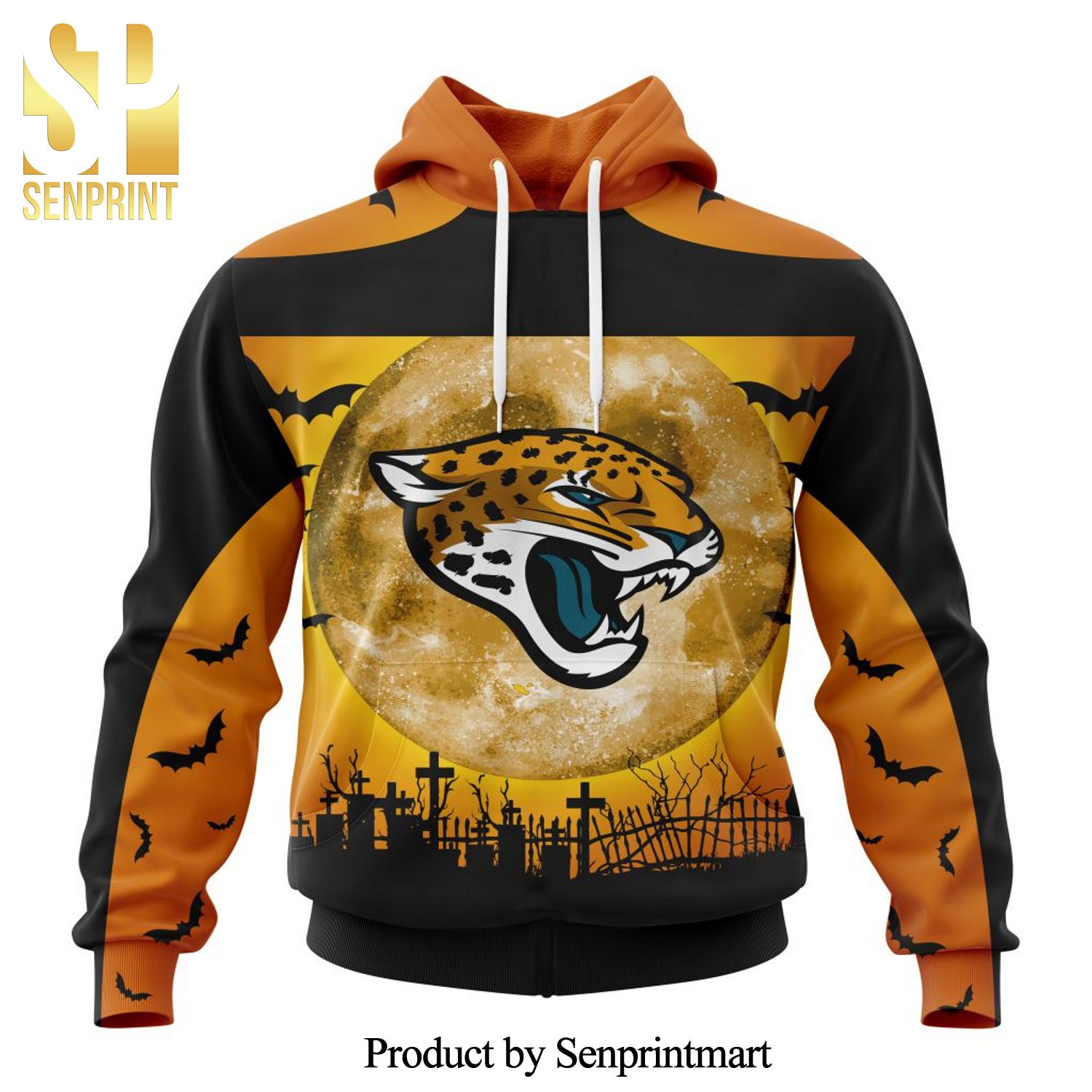 NFL Jacksonville Jaguars Version Halloween All Over Printed Shirt