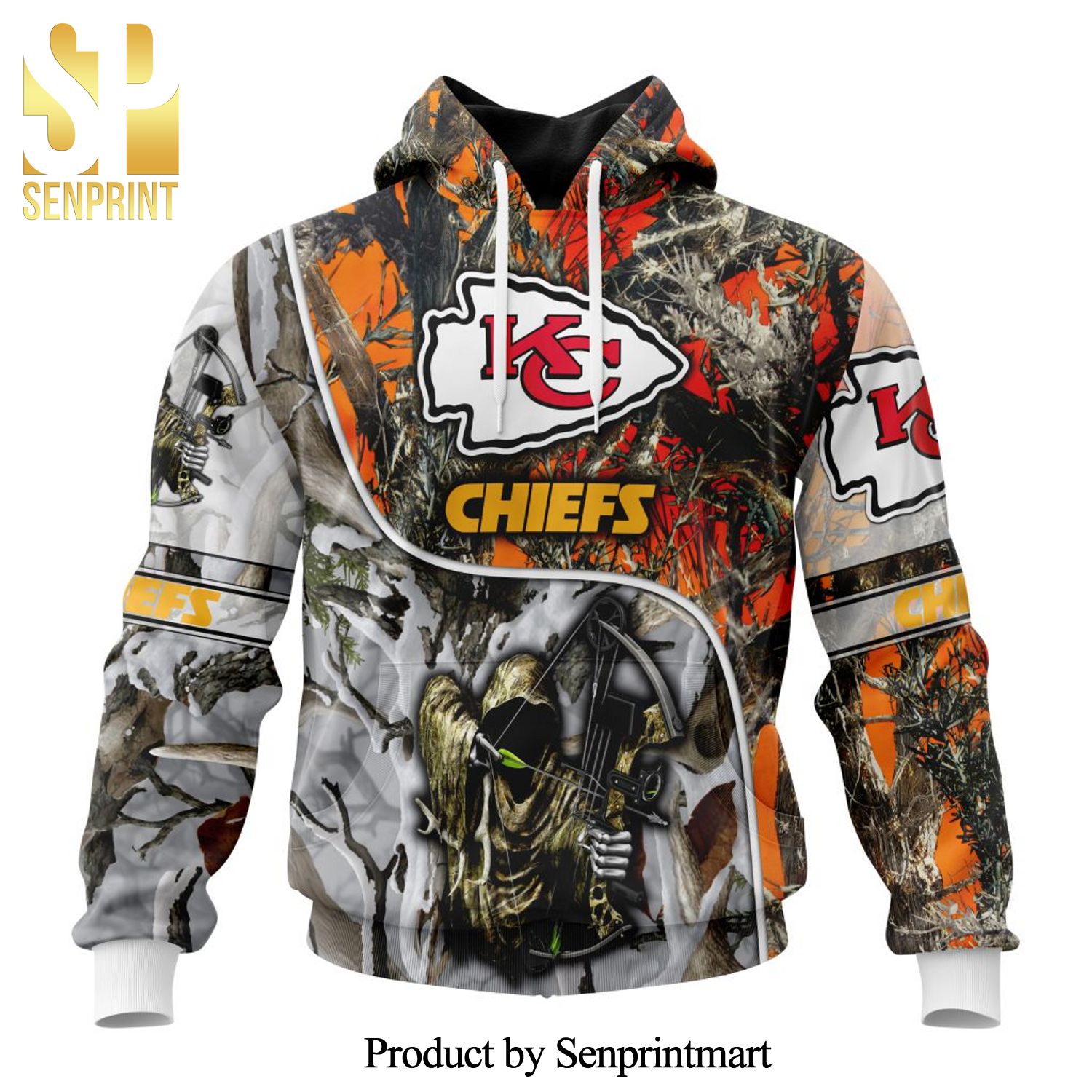 NFL Kansas City Chiefs Special Fall And Winter Bow Hunting All Over Printed Shirt