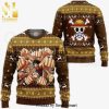 Luffy One Piece Anime Knitted Ugly Christmas Sweater