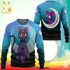 Knights Of The Zodiac St Seiya Premium Manga Anime Knitted Ugly Christmas Sweater