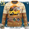 Lupin The 3Rd Run Run Rudolph Knitted Ugly Christmas Sweater