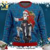 M And M’S Chocolate Reindeer And Snowflake Pattern Knitted Ugly Christmas Sweater