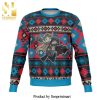 Macho Man Randy Savage The Cream Of The Crop Knitted Ugly Christmas Sweater – Black