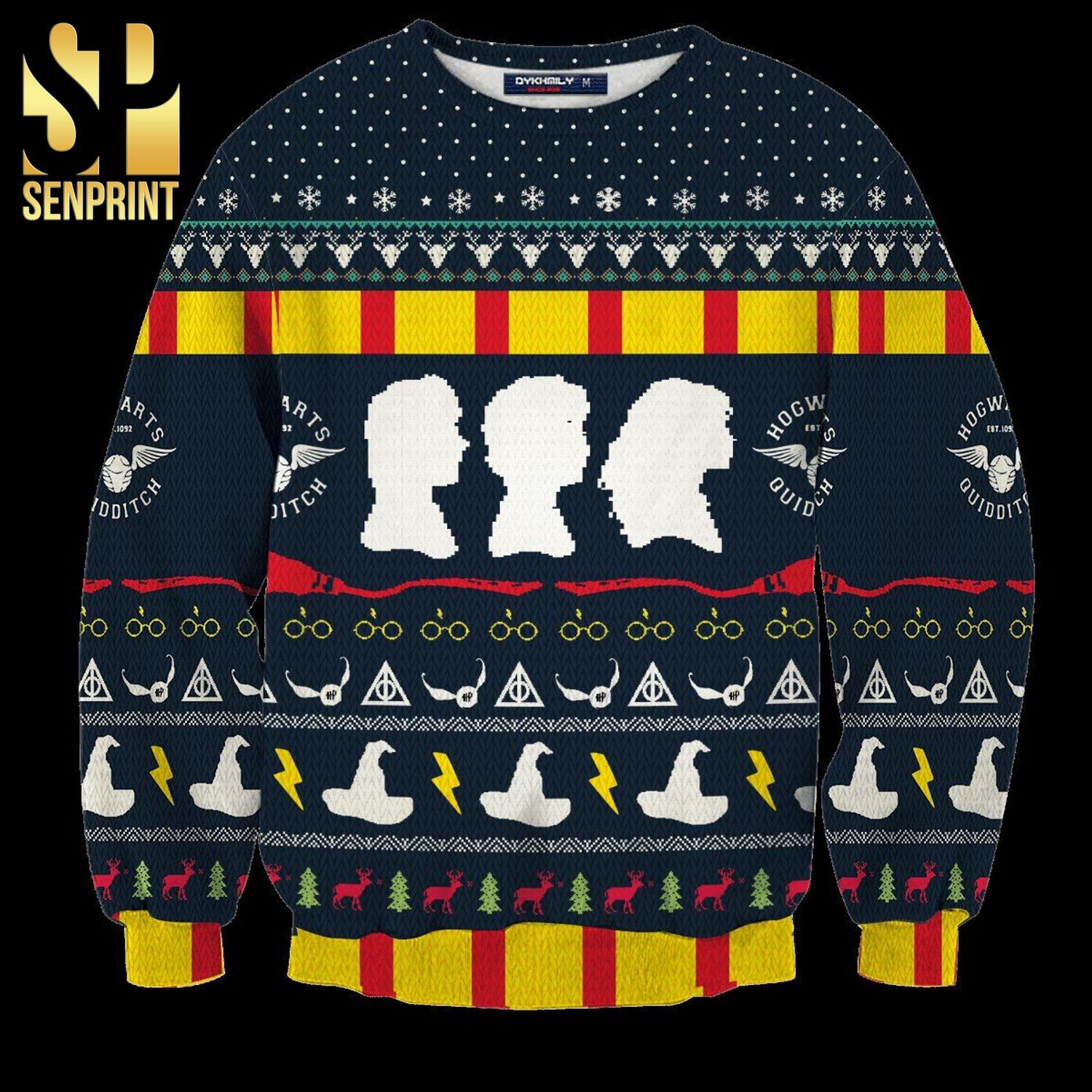 Magical Knitted Ugly Christmas Sweater