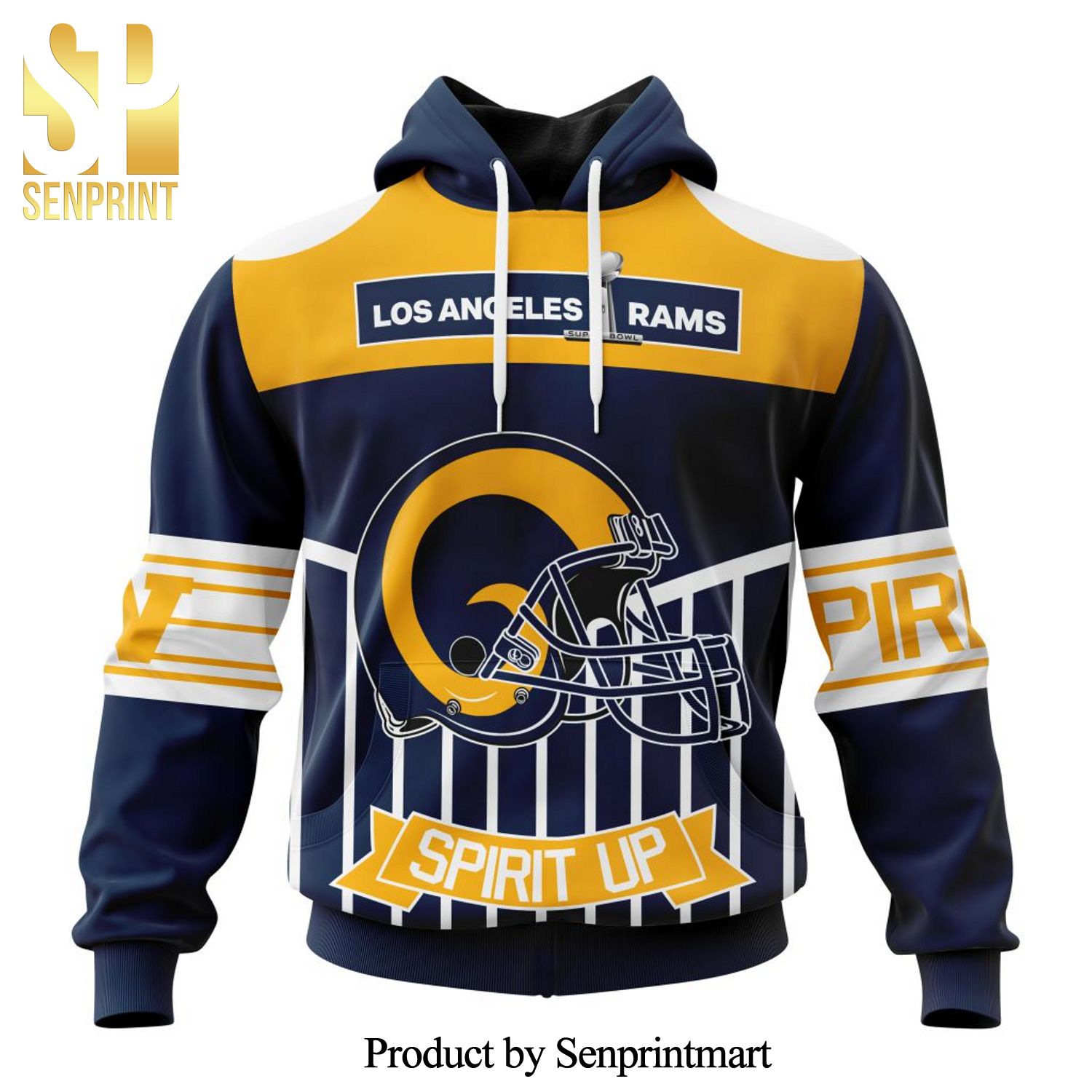NFL Los Angeles Rams For Sport Fans With Art All Over Printed Shirt