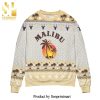 Malibu Liquor Palm Tree Knitted Ugly Christmas Sweater