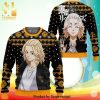 Manjirou Sano Mikey Tokyo Revengers Anime Knitted Ugly Christmas Sweater