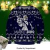 Mario Christmas Tree Knitted Ugly Christmas Sweater