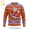 Master Roshi Dragon Ball Anime Knitted Ugly Christmas Sweater