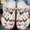 Chicken pattern crocs Chicken Full Printed Crocs Classic