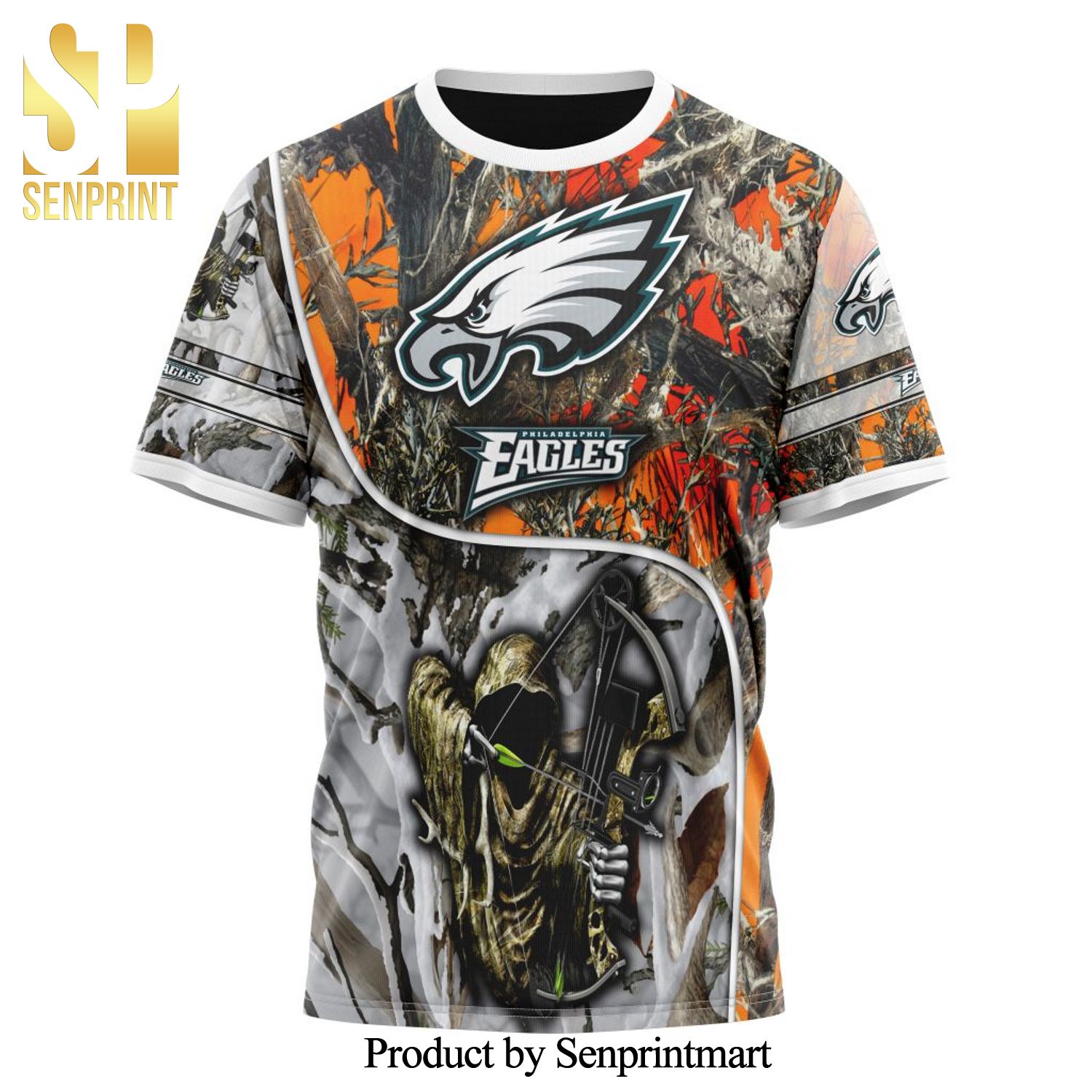 NFL Philadelphia Eagles Special Fall And Winter Bow Hunting All Over Printed Shirt