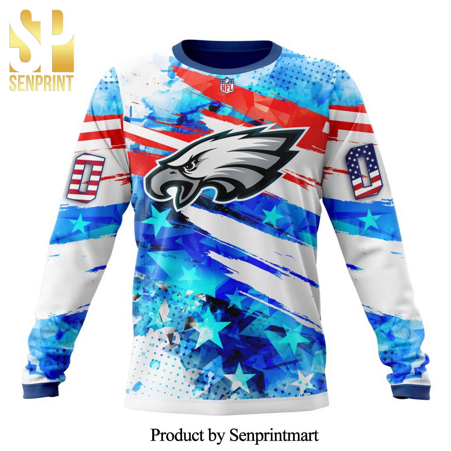 NFL Philadelphia Eagles With Concept For Independence Day All Over Printed Shirt