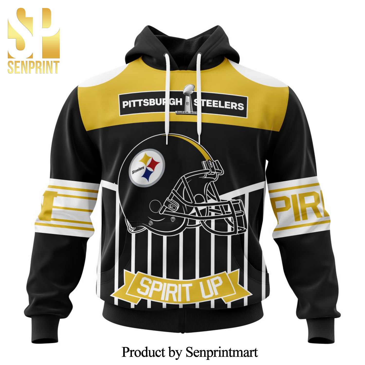 NFL Pittsburgh Steelers For Sport Fans With Art All Over Printed Shirt
