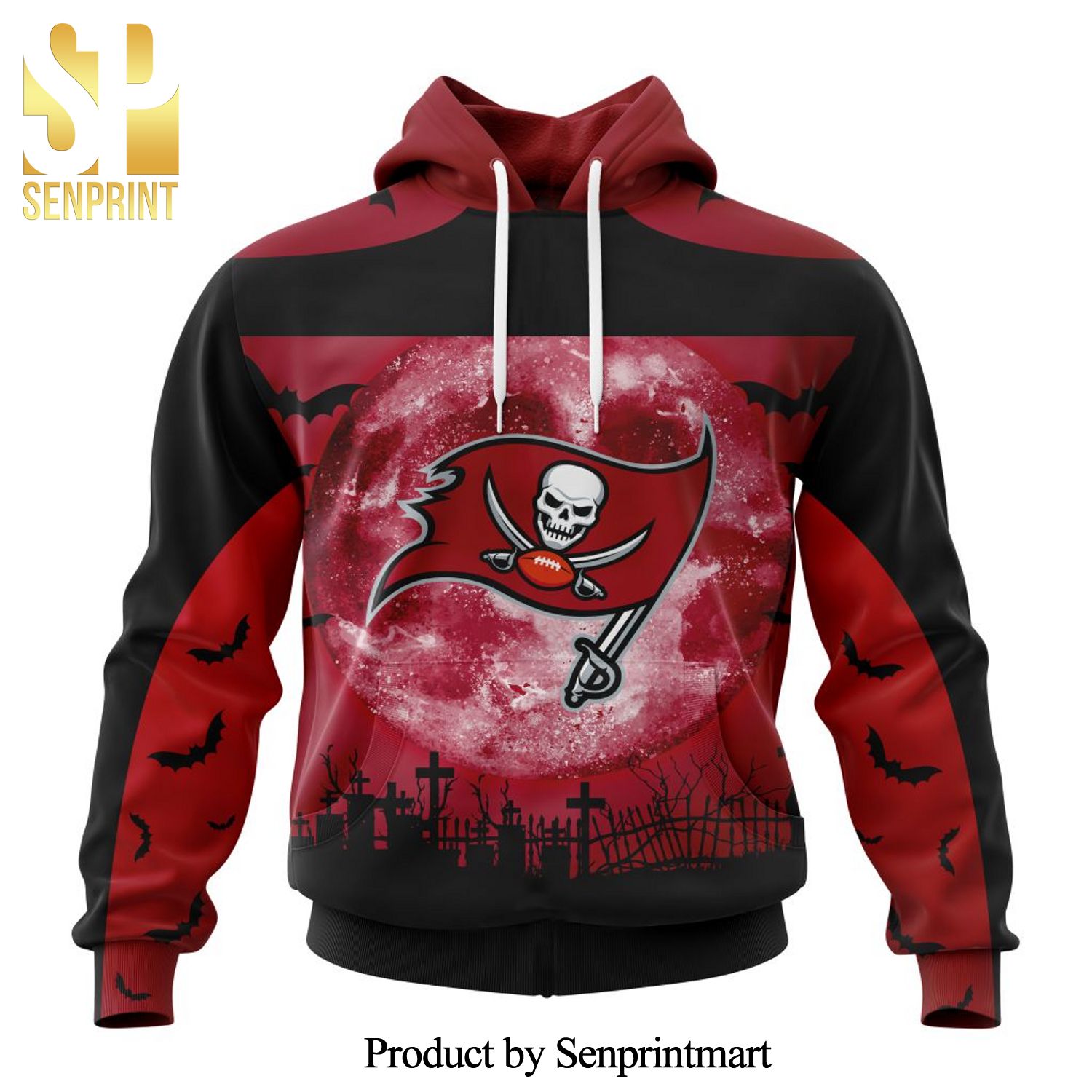 NFL Tampa Bay Buccaneers Version Halloween All Over Printed Shirt