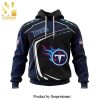 NFL Tennessee Titans Version Hunting Camo All Over Printed Shirt