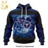 NFL Tennessee Titans Version Camo Realtree Hunting All Over Printed Shirt