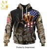 NFL Washington Commanders Version Hunting Camo All Over Printed Shirt