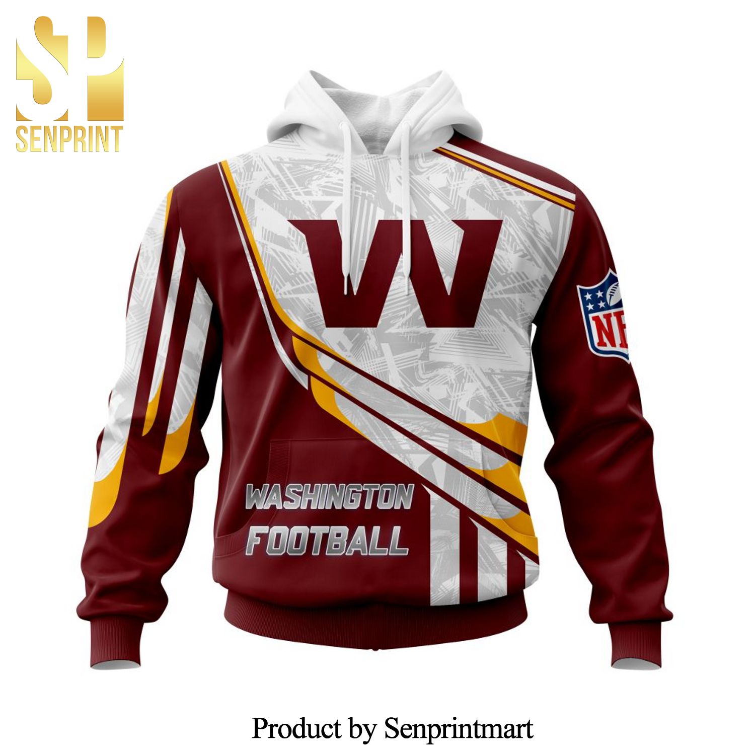 NFL Washington Football Team For Sport Fans Full Printing Shirt