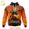 NHL Anaheim Ducks Version Camo Concepts For Hungting In Forest All Over Printed Shirt