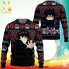 Megumi Fushiguro Jujutsu Kaisen Manga Anime Knitted Ugly Christmas Sweater