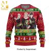 Meliodas And Elizabeth Liones Seven Deadly Sins Alt Manga Anime Knitted Ugly Christmas Sweater