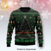 Meowy Catmas Premium Knitted Ugly Christmas Sweater