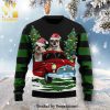 Merry Christmas Gearhomies Pope Pius Xi Coat Of Arms Knitted Ugly Christmas Sweater