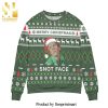 Merry Christmas Suit And Tie Knitted Ugly Christmas Sweater