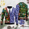 Merry Christmas The Magic Genie Lamp Knitted Ugly Christmas Sweater