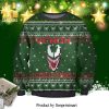 Merry Christmas Pattern Knitted Ugly Christmas Sweater