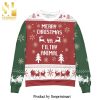 Merry Christmas Mickey Mouse Disney Knitted Ugly Christmas Sweater