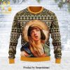 Michael Scott The Office Happy Birthday Jesus Your Party’s So Lame Knitted Ugly Christmas Sweater