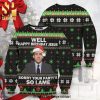 Mia Wallace Meme Pulp Fiction Knitted Ugly Christmas Sweater