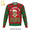 Mike Tyson Merry Chrithmith Knitted Ugly Christmas Sweater