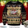 Miller Genuine Draft Knitted Ugly Christmas Sweater