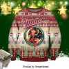 Miller High Life Knitted Ugly Christmas Sweater