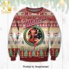 Miller High Life Beer Knitted Ugly Christmas Sweater