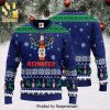 Miller Lite Beer Knitted Ugly Christmas Sweater