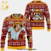 Monkey D Luffy One Piece Gear 4 Anime Knitted Ugly Christmas Sweater