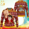 Mr Satan Dragon Ball Z Manga Anime Knitted Ugly Christmas Sweater