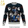 Mortal Combat Finish Him Premium Knitted Ugly Christmas Sweater