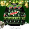 Mountain Dew Knitted Ugly Christmas Sweater