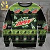 Mountain Dew Drink Knitted Ugly Christmas Sweater