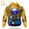 NHL Buffalo Sabres X Kiss For Sport Fans All Over Printed Shirt