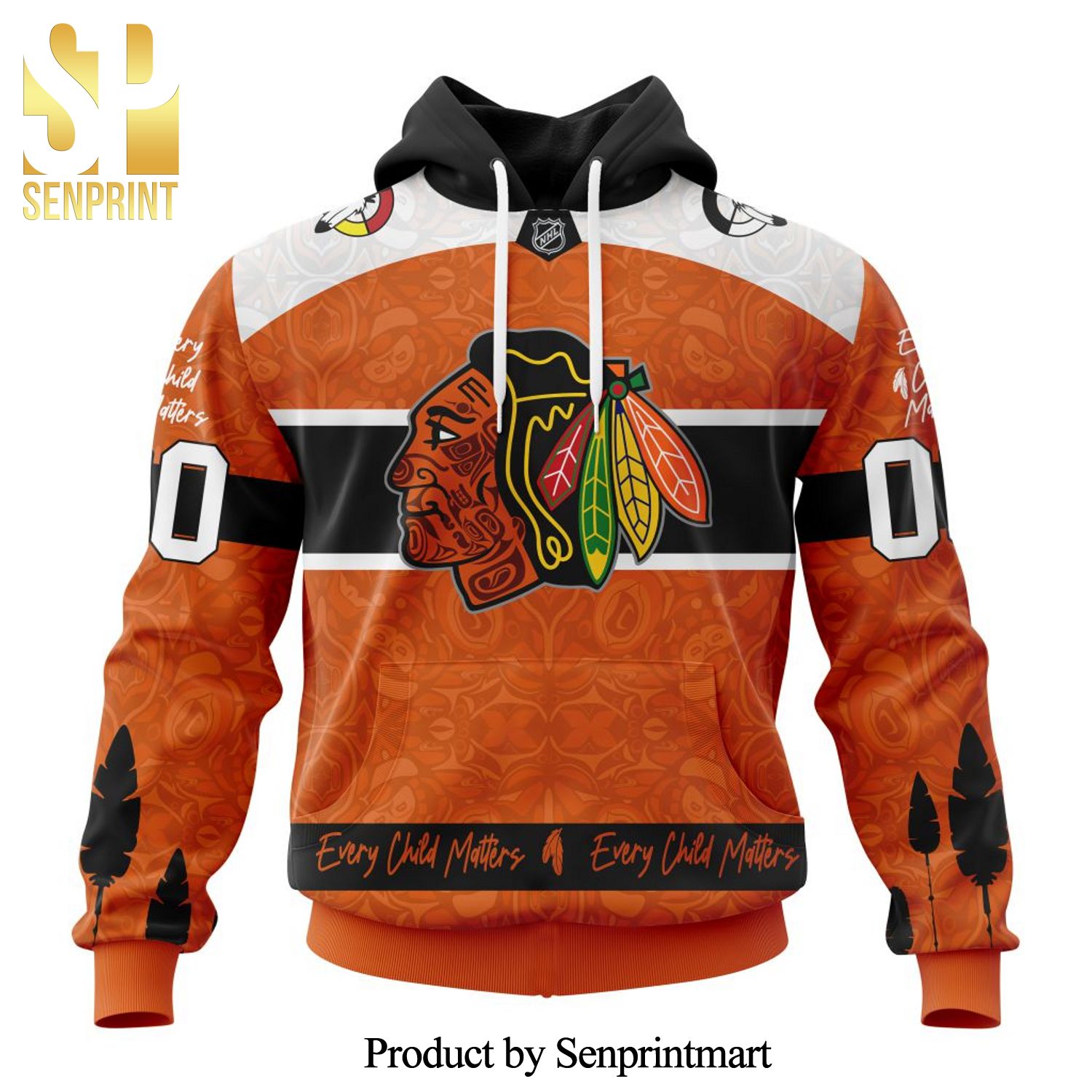 NHL Chicago BlackHawks For Sport Fans Support Child Live Maters All Over Print Shirt