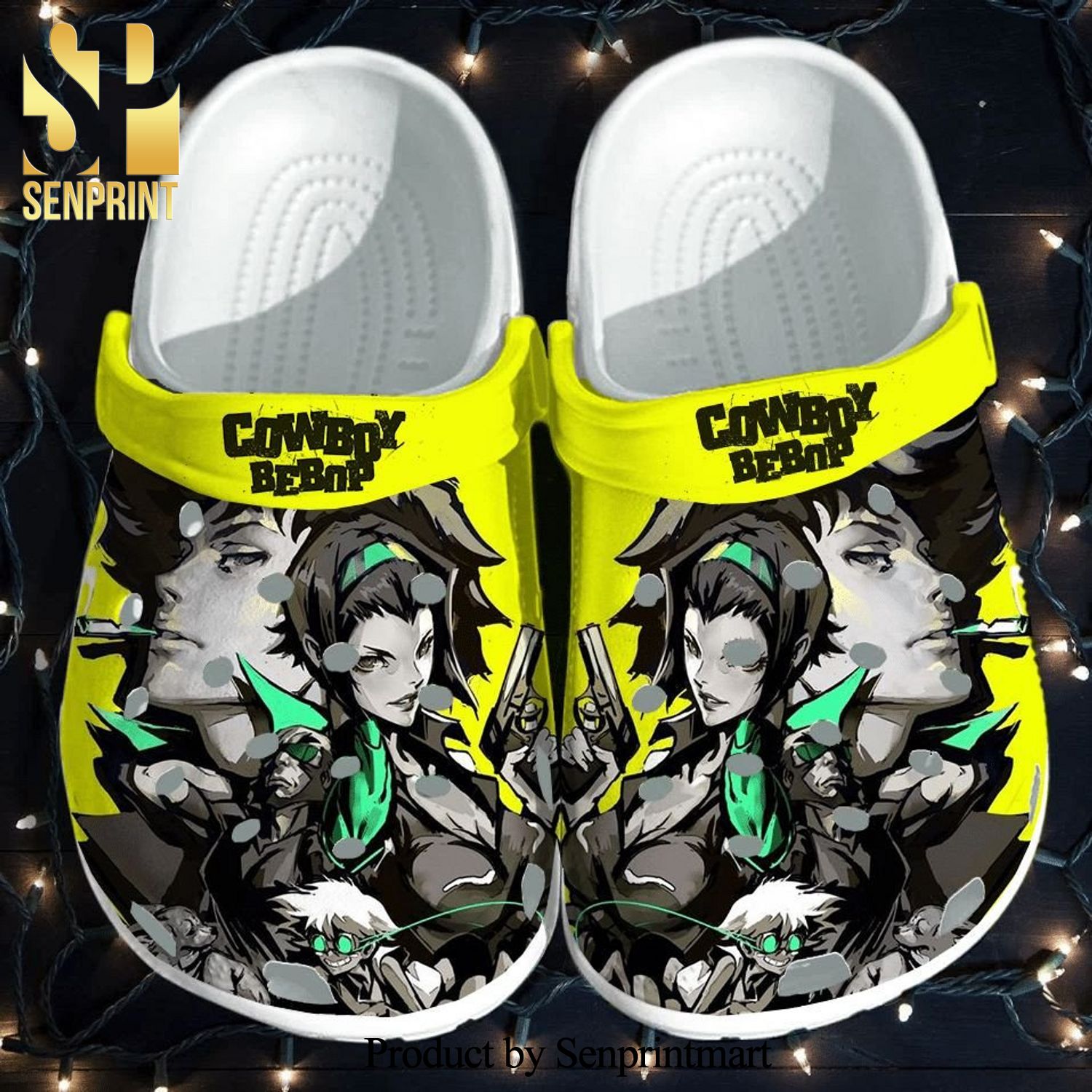 Cowboy Bebop Full Printing Crocs Sandals