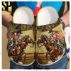 Cowboys In Desert Cartoon Gift For Lover Street Style Crocs Sandals