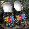 Custom Name Autism Different Ability Gift For Lover 3D Crocs Sandals